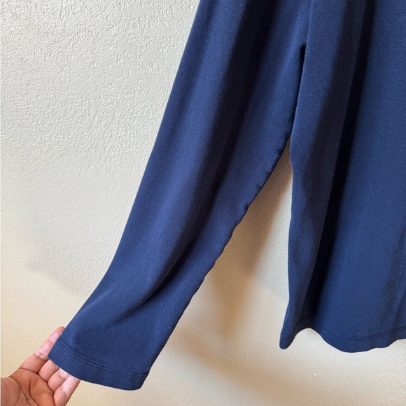 Ralph Lauren | Long Sleeve Top Women | Navy Blue Super Soft Cotton| Size XL - Picture 5 of 8